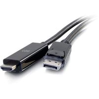 10ft DisplayPort Male to HD Male Active Adapter Cable - 4K 60Hz