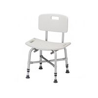 ISG401EA - Bariatric Bath Chair with Back 16-1/2 to 20-1/2 H x 20 W x 12 D Seat Dimension
