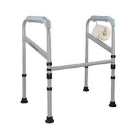 Toilet Safety Frames & Rails Grab Bar Grab Bars for Bathroom Handicap Grab Bars Raised Toilet Seat Bathroom Elderly Pregnant Women Toilet Handrail Toilet Safety Non-Slip Collapsible Toilet Handrail