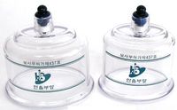 Hansol Big Size Cupping Cups for Massage, Oil Massage, Acupuncture -2pcs/Set