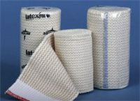 [Itm] 2" x 5 yards [Acsry To]: @ ELASTIC BANDAGE,MATRIX,2"X5YD,LATEX FRPOLY WEAVE... see description