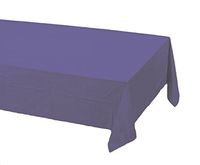 24 pcs (1 case) of Plastic Heavy Duty Premium tablecloths 54" x 108" - Purple