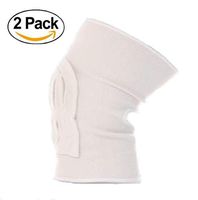 Pack of 2 Knees Keeping Warm Braces, LU2000 Athletics Diabetes Knees Artrite Protection Cotton Sleeves for Running, Jogging, Sports, Joint Pain Relief, Injury Recovery-Double Wrap