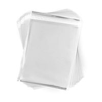 200 Transparent Cello Sleeves (6 x 9 Inch) - Resealable Crystal Clear Envelope w/ Self Adhesive Flap - Cellophane Plastic Bag for Stationery, Greeting Cards, Photos (1.6 Mil Thick) CELLO6X9CL200