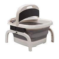 Daily necessities LTD Fully Automatic Folding Foot tub, Heating Foot Bath Foot Bath Barrel Electric Footbath Foldable Footbath, Parental LXZXZ