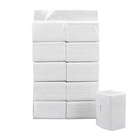 Mozing Soft 3-Ply Facial Tissue,300 Sheets per Packs,Multifold Paper Towels Toilet Tissue Napkins Paper Dinner Everyday Paper,2pack