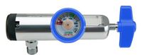 Oxygen Regulator Standard Body - CGA870, 0-4 LPM, DISS Outlet with Blue Color Coded Gauge Protector and tee Handle