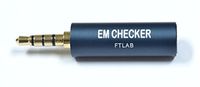 FT LAB Portable Smart Electromagnetic Radiation Checker 30 Mm X 3.5 Phi Black