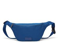 Myabetic Jensen Diabetes Fanny Pack Holds Glucose Meter, Test Strips, lancinig Device, Insulin Pump, Insulin pens, glucagon (Varsity Blue, Adult 32”-44”)
