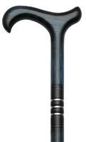Unisex Derby Cane Blue Maple  -Affordable Gift! Item #DHAR-9782200