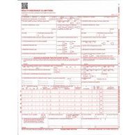 New CMS 1500 Claim Forms - HCFA (Version 02/12) (100 Sheets)