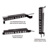 20 Outlet Single 15A Multi-Mount Rackmount Power Strip