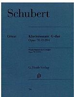 Sonata G Major Op. 78 D 894 Softcover