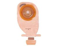 Assura 1-Piece Drainable Pouch Precut Convex 1-1/4", Transparent - 10 Each / Box