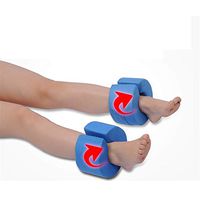 Foot Elevator Support Pillow, Foot Elevator Foam Leg Rest Cushion Pillow Preventing Ulcers & Sores, Ankle Pillow for Sleeping for Relieve Foot Pressure,White