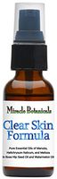 Miracle Botanicals Clear Skin Forumla- 100% Pure Essential Oil and Carrier Oil Blend - Therapeutic Grade.30ml/1oz