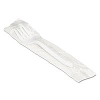 Boardwalk FORKIW Mediumweight Wrapped Polypropylene Forks, White (Case of 1000)