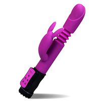 WDSER Personal Vition Ultra Thruster Powerful 36 Modes Vition & Rotation & Thrust USB Rechargeable Silicone Waterproof Rabbit Sexhjy Virtors,Purple,Pleasure Toys Women Rabbit Rotating Head