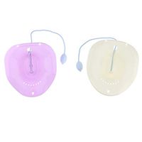 Pack of 2pcs, Toilet Sitz Bath Tub wit Flusher Hemorrhoid Relieve Pregnant Women Elderly