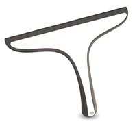 Shower Squeegee 10" Water Blade Plastic Cabinet Squeegee Shower Squeegee Rubber