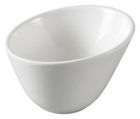Yanco PS-2007 Sheer Bowl, 26 oz Capacity, 7" Diameter, Porcelain, Bone White, Pack of 24
