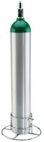 Single E Size Oxygen Tank Cylinder Stand - Tank NOT Included **