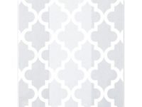 Small White"GEO Tiles" 7x2x3" Cello Cellophane Treat Food Snack Bags (10 ct)