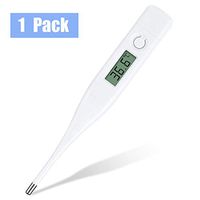 Cacorry Oral Digital Thermometer for Fever Accurate and Readings in 10-20 Seconds,LCD Digital Thermometer Temperature Measurement Mouth for Baby Kids and Adult