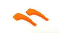 LMP Optical Premium Grade Comfortable Silicone Anti-Slip Holder for Glasses, Ear Hook, Eyeglass Temple Tip (Orange)