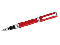 Aurora Tu Red CT Broad Point Fountain Pen - AU-T11-RB