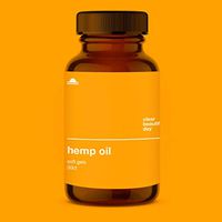 Hemp Oil Extract Gel Caps 100 mg Muscle & Joint Relief Clear Beautiful Day