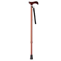 Multicolor Walker Crutches Aluminum Multifunction Telescopic Adjusting Anti-Slip Elderly Cane MUMUJIN (Color : Orange)