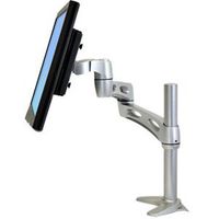 Ergotron Neo-Flex Extend LCD Arm. NF EXTEND LCD ARM MNTR-L. 20 lb - Silver