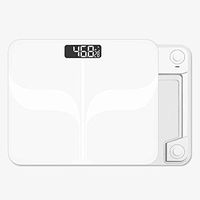 ZYY Bluetooth Body Fat Scale- Smart Digital Bathroom Weight Body Composition Analyzer with APP (Color : White)