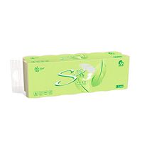 YUNIAO 12 Rolls of Paper Coreless Household Toilet Paper Roll Paper Towels for Househol,Toilet Paper Household Paper Towel Bamboo Pulp Natural 700 g 12 roll Napkin Family