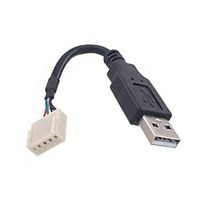 CABLE USB A TO 5 WAY CRIMP 100MM, (Pack of 1)