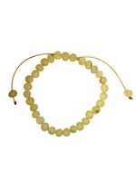 Baltic Amber Adult Adjustable Bracelet by UMAI - Pain Relief for Arthritis, Migraine, Anxiety, Carpal Tunnel (Raw Lemon)