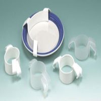 MCK45264000 - Maddak Food Guard / Food Bumper Translucent Plastic, 9-11 Inch Diameter