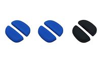 3 Pairs of Silicone Decompression Non-Slip Nose Pads, Snap Nose Pads,Y4