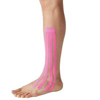 Spidertech Medium Fan Spider Pre-Cut [Pink]. Water-Resistant, Latex-Free and Easy to use. Preferred by Athletes. Reduce Pain and Inflammation, Help re-Train Muscles, Enhanced Performance.