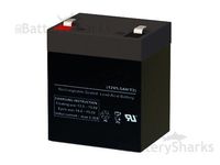 UB1250-F2 (D5777) 12 Volt 5.5 AmpH SLA Replacement Battery with F2 Terminal