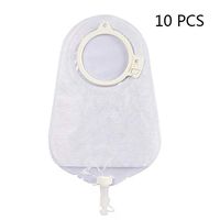 QWERT Co. Wang Drainable Colostomy Pouch Two-Piece System with Clamps for Colostomy Ileostomy Stoma Care