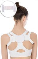 Posture Corrector for Women/Men/Children/Girls Under Clothes (Large White)