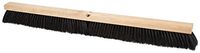 PFERD 89213 Fine Sweeping Broom with Lacquered Hardwood Block, 36" Block Length, 3" Trim Length