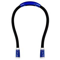 Rechargeable LED Book Light, Neck Hug Reading Lights for reading in Bed, Hand-Free Super Flexible, 3 Adjustable Brightness Levels, Perfect for Bookworms, Kids, Reading In Car, Crafts