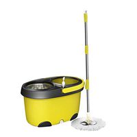 MOP Spinning and Bucket Cleaning Set Hangable Adjustable Multifunction Household Head3