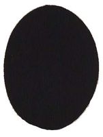 StayPut Adhesive Patch Black- No Hole 30 Pack