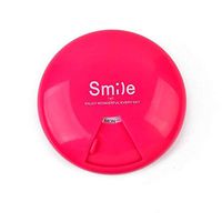 YENJO Rotation Portable Mini Medicine Storage Boxes Pill Organizer Container Case