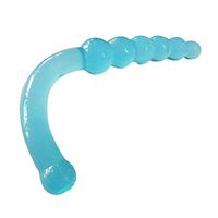 A-YUEYUE Liquid Silicone Body Beads Plug Massager, Waterproof for Women Men Relax