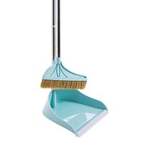 HEHUIHUI- Upright long handle and brush cleaning kit, long handle broom set HHH (Color : Blue)